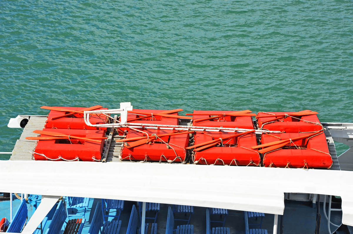 Life raft inspection services in Panama Oceanco Safety & Supply